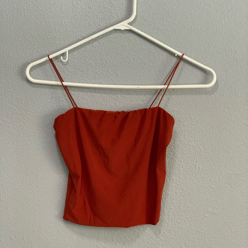 Rust Cami Top